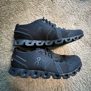 On Running Black Athletic Shoes